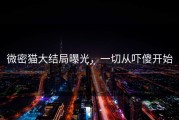 微密猫大结局曝光，一切从吓傻开始…