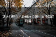 某地惊现白桃软糖cc资源！崩溃瞬间刷屏