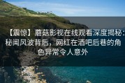 【震惊】蘑菇影视在线观看深度揭秘：秘闻风波背后，网红在酒吧后巷的角色异常令人意外